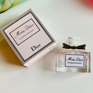 NIB Dior: Miss Dior Blooming Bouquet eau de toilette 0.17 oz; miniature bottle